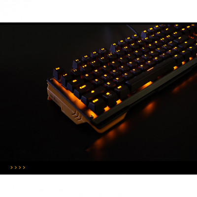 James Donkey 619S Sarı Aydınlatmalı İng Q Gaming Mekanik Klavye