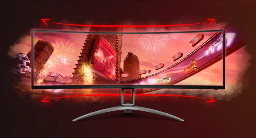 AGON AG493UCX2 48.8″ VA DQHD Curved Gaming Monitör