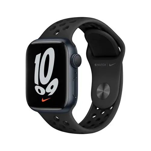 Apple Watch Nike Series 7 GPS, 45mm Gece Yarısı