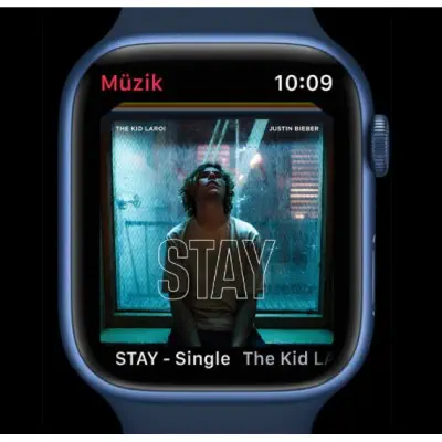 Apple Watch Nike Series 7 GPS, 45mm Yıldız Işığı