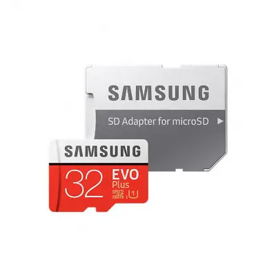 Samsung Evo Plus 32GB Adaptörlü Micro SDHC Hafıza Kartı - MC32GA/APC