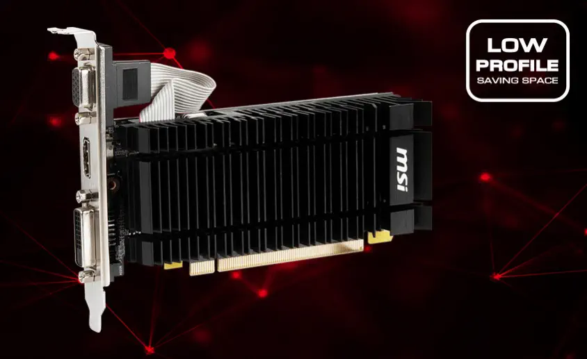 MSI GeForce GT 730 N730K-2GD3H/LPV1 Gaming Ekran Kartı