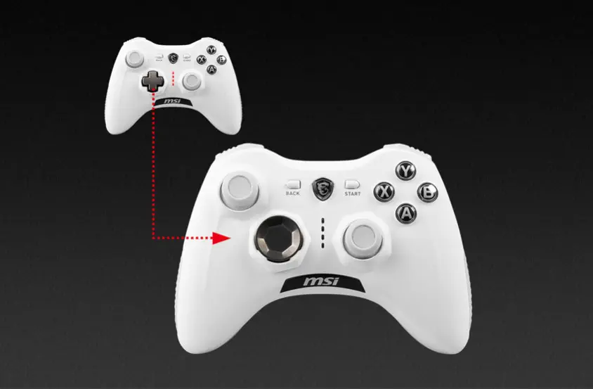 MSI Force GC30 V2 White Kablosuz Gamepad