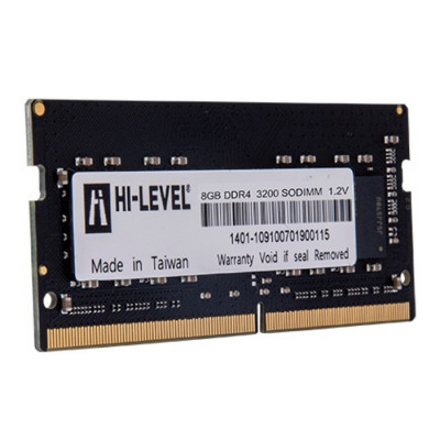 Hi-Level HLV-SOPC25600D4/8G 8GB DDR4 3200MHz Notebook Ram