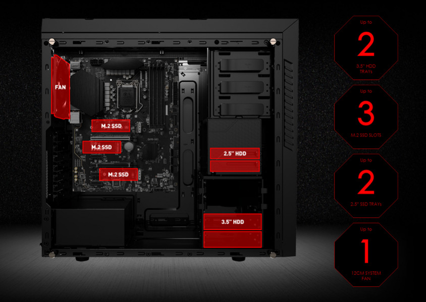 MSI MAG Codex X5 11TE-424EU Gaming Masaüstü Bilgisayar