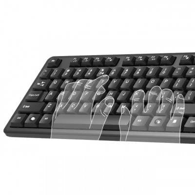 A4 Tech KK-3330  TR Q Kablolu Multimedya Klavye Mouse Set