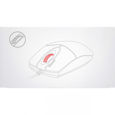 A4 Tech OP-330 1200DPI USB V-Track Optik Mouse 