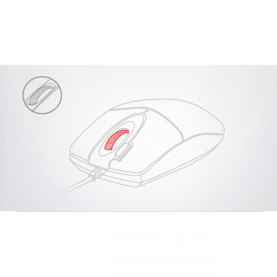 A4 Tech OP-330 1200DPI USB V-Track Optik Mouse