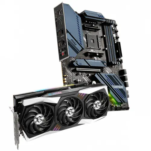 MSI Radeon RX 6800 XT GAMING X TRIO 16G Ekran Kartı + MSI MAG X570S TORPEDO MAX Anakart Bundle