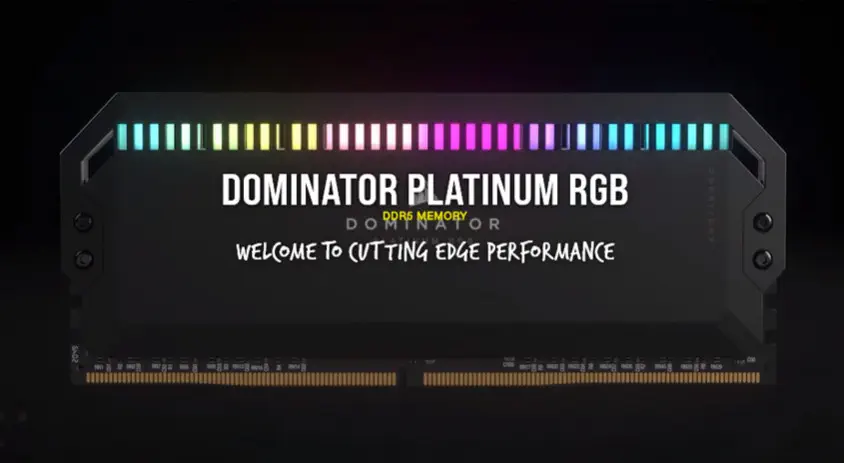 Corsair Dominator Platinum RGB 32GB DDR5 5200MHz Gaming Ram