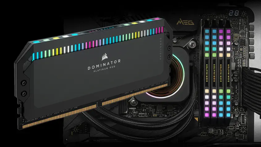 Corsair Dominator Platinum RGB 32GB DDR5 5200MHz Gaming Ram