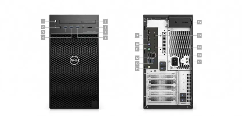 Dell WS 3650_W-1350-4 İş İstasyonu