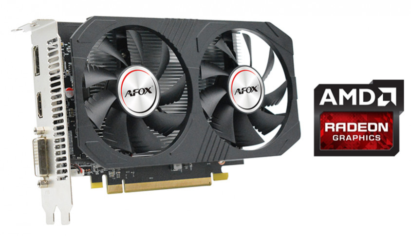 Afox Radeon RX 550 AFRX550-4096D5H4-V6 Gaming Ekran Kartı