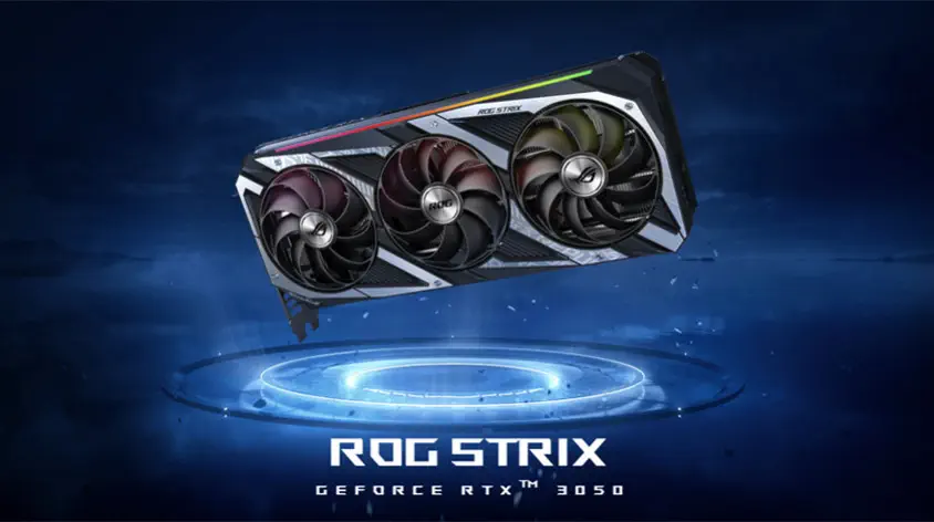 Asus ROG-STRIX-RTX3050-O8G-GAMING Ekran Kartı