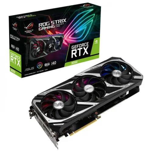 Asus ROG-STRIX-RTX3050-8G-GAMING Ekran Kartı