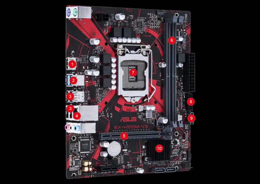 Asus EX-H510M-V3 Gaming Anakart