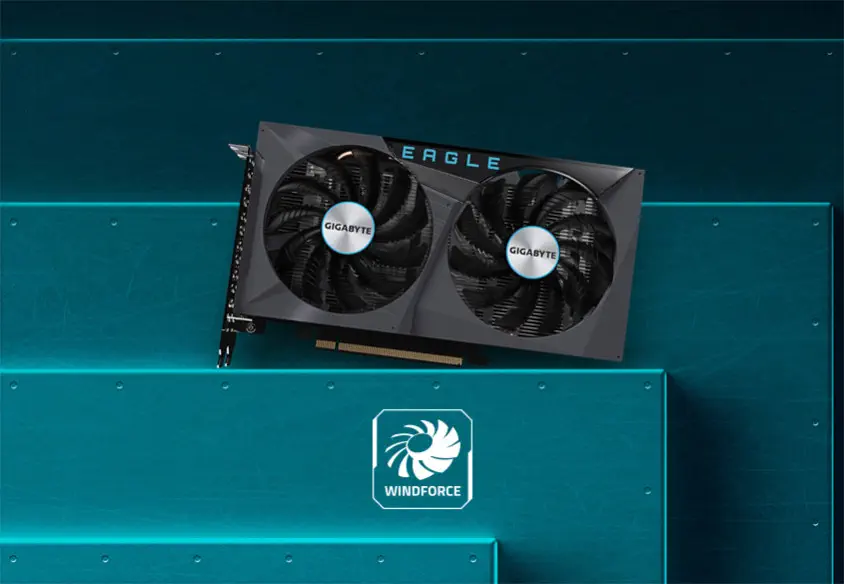 Gigabyte GeForce RTX 3050 Eagle 8G Gaming Ekran Kartı