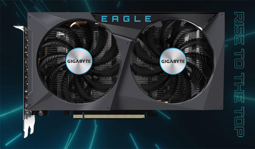 Gigabyte GeForce RTX 3050 Eagle 8G Gaming Ekran Kartı