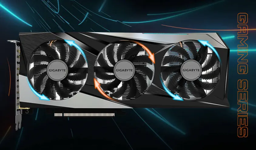 Gigabyte GeForce RTX 3050 Gaming OC 8G Gaming Ekran Kartı