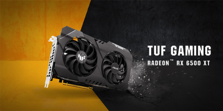 Asus TUF-RX6500XT-O4G-GAMING Ekran Kartı