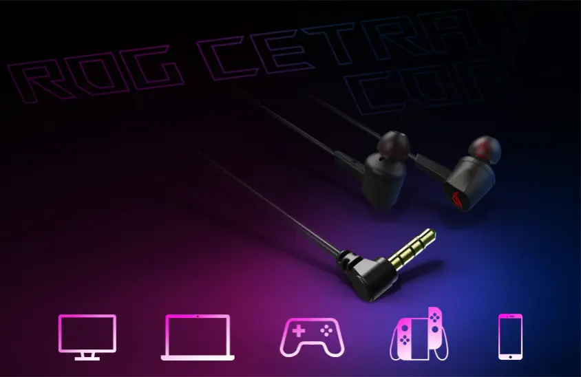 Asus ROG Cetra II Core Kulak İçi Gaming Kulaklık