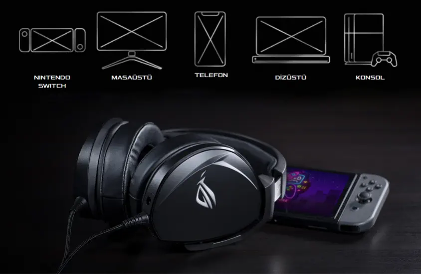 ASUS ROG Theta Electret Kablolu Gaming Kulaklık