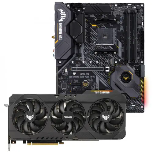 Asus TUF-RTX3080TI-O12G-GAMING Ekran Kartı + Asus TUF GAMING B450-PLUS II Anakart Bundle