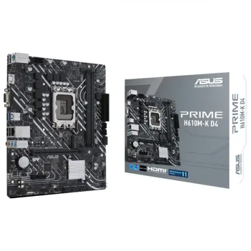 ASUS Prime H610M-K D4 Gaming Anakart