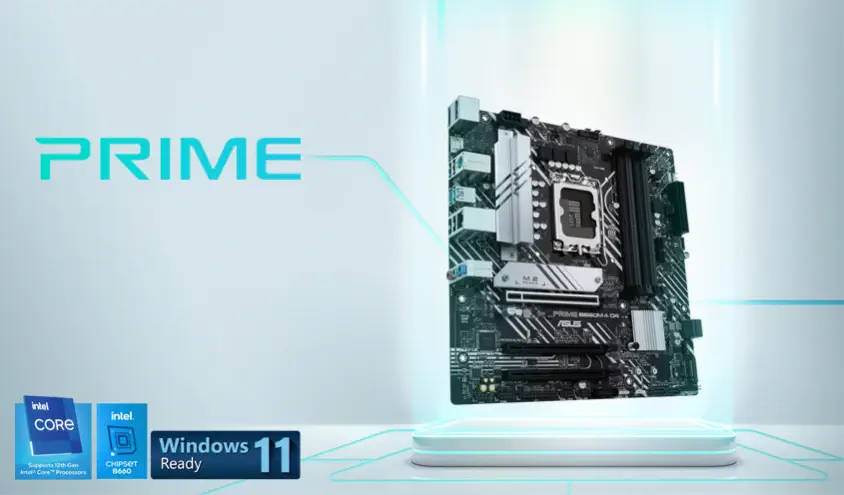 ASUS Prime B660M-A D4 Gaming Anakart