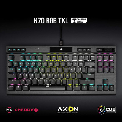 Corsair K70 RGB TKL CH-9119014-NA Mekanik Kablolu Gaming Klavye