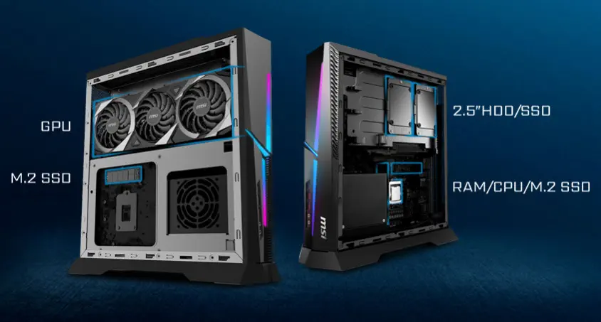 MSI MPG Trident AS 10TG-2098TR Gaming Masaüstü Bilgisayar