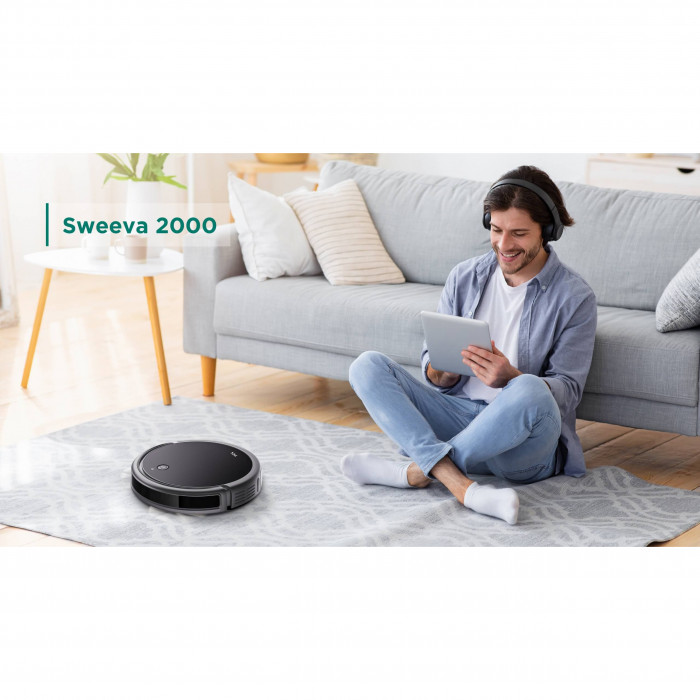 TCL Sweeva 2000 Robot Süpürge Beyaz