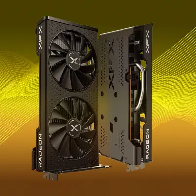 XFX Speedster QICK 210 AMD Radeon RX 6500 XT Black Gaming Ekran Kartı