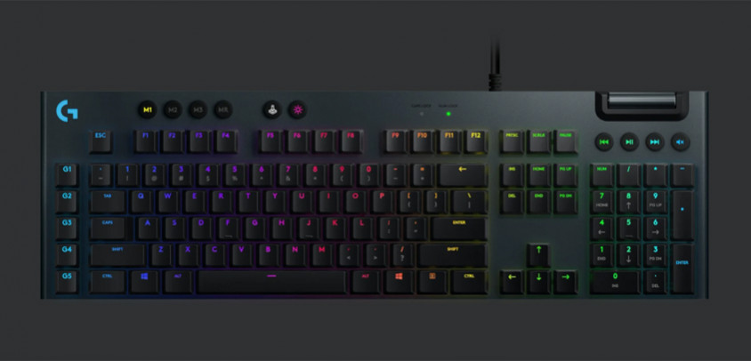 Logitech G815 Tactile Mekanik Kablolu Gaming Klavye