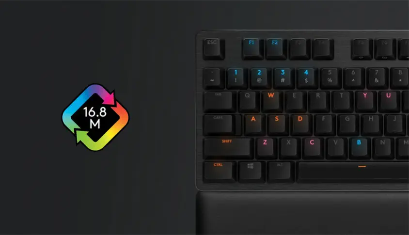 Logitech G513 Carbon GX Blue (Clicky) Mekanik Kablolu Gaming Klavye