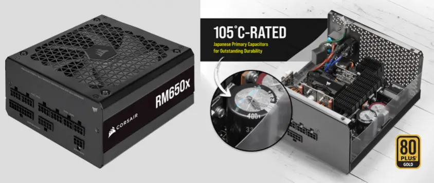 Corsair RM650x CP-9020198-EU 650W Full Modüler Power Supply