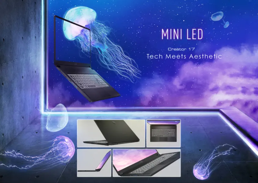 MSI Creator 17 B11UG-420TR 17.3” UHD Notebook
