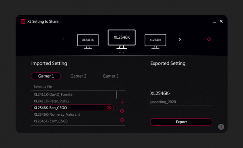 BenQ Zowie XL2411K 24″ TN Full HD Gaming Monitör