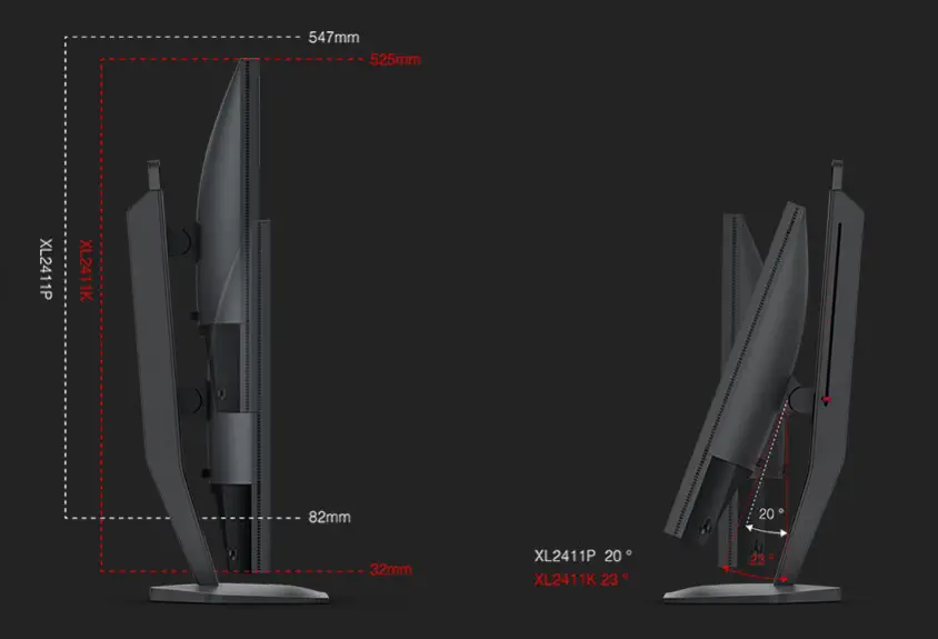 BenQ Zowie XL2411K 24″ TN Full HD Gaming Monitör