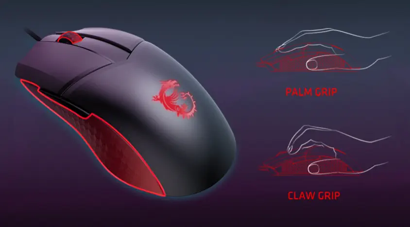 MSI Clutch GM41 Lightweight Kablolu Gaming Mouse