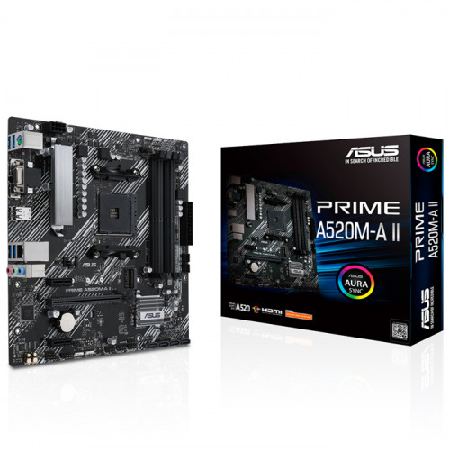 Asus Prime A520M-A II Gaming Anakart