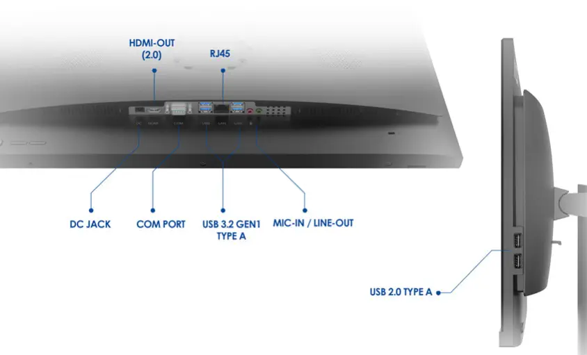 MSI Pro AP241 11M-039XTR 23.8” Full HD All In One PC