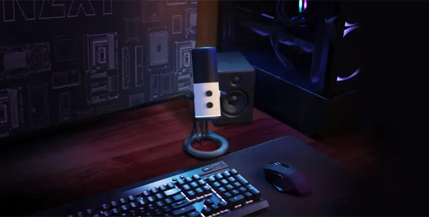NZXT Capsule AP-WUMIC-B1 Yayıncı Mikrofonu