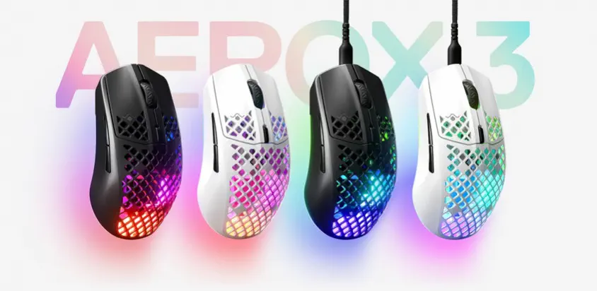 SteelSeries Aerox 3 (2022) Edition Onyx Kablolu Gaming Mouse