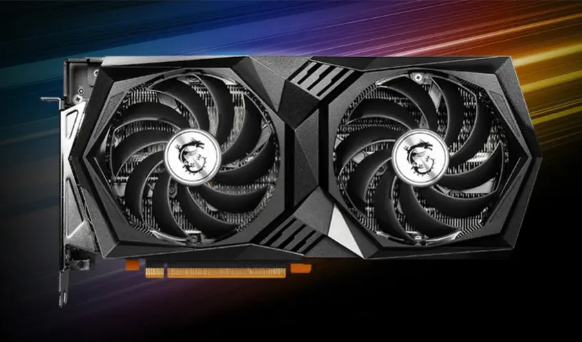MSI GeForce RTX 3050 GAMING X 8G Gaming Ekran Kartı