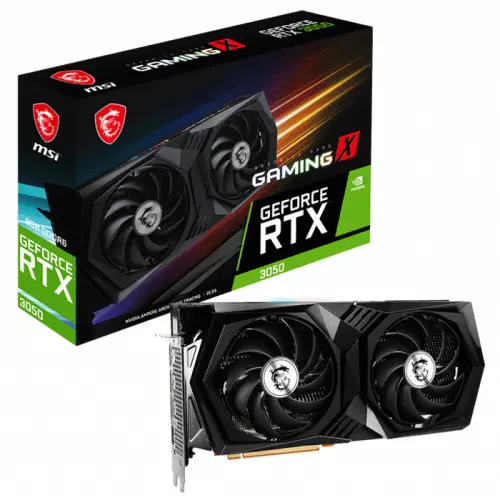 MSI GeForce RTX 3050 GAMING X 8G Gaming Ekran Kartı