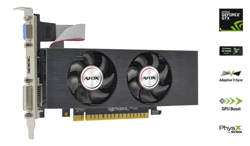 Afox GeForce GTX 750 AF750-4096D5L4-V2 Gaming Ekran Kartı