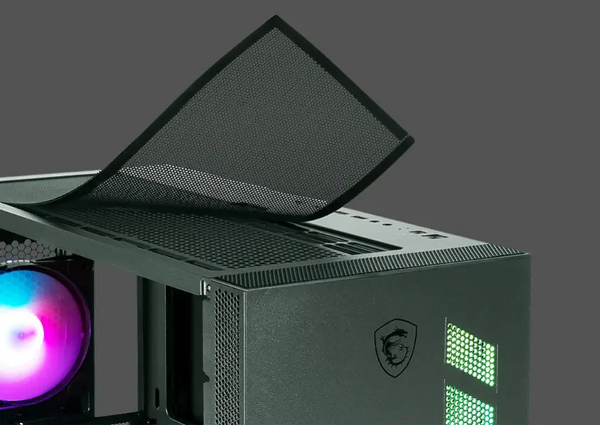 MSI MAG Vampiric 300R Midnight Green ATX Mid-Tower Gaming Kasa