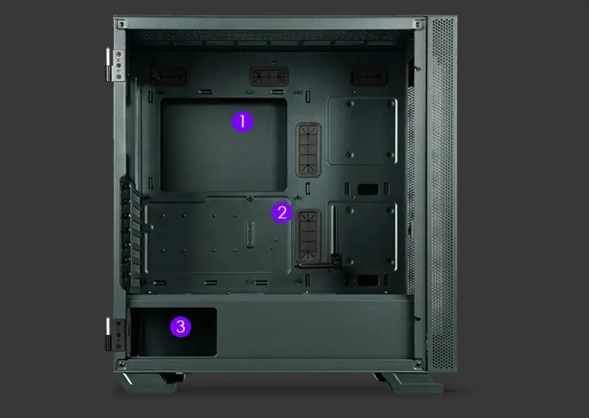 MSI MAG Vampiric 300R Midnight Green ATX Mid-Tower Gaming Kasa