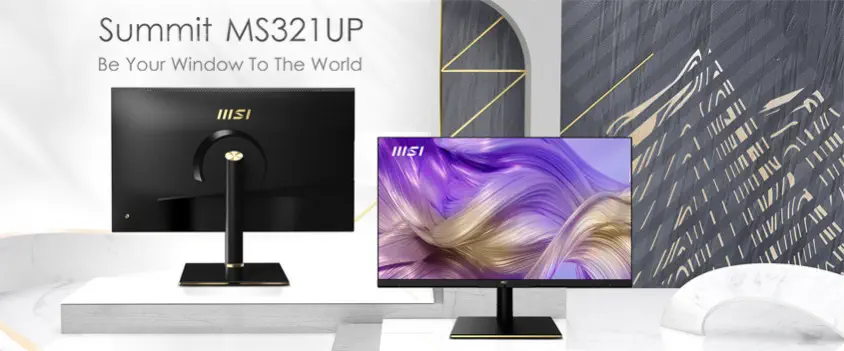 MSI Summit MS321UP 32” IPS 4K UHD Monitör